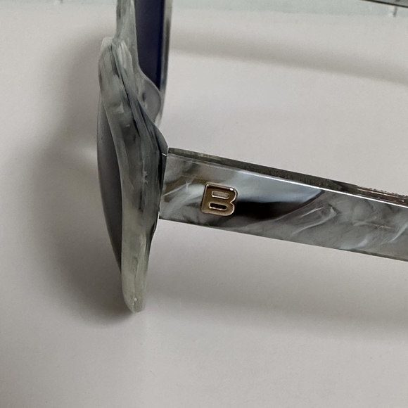 BALENCIAGA 2-2.8 sunglasses  BA 48 24A 56 .18 140*3  Gray Tone. - Picture 5 of 9